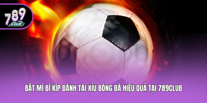 Bật Mí Bí Kíp Đánh Tài Xỉu Bóng Đá Hiệu Quả Tại 789club
