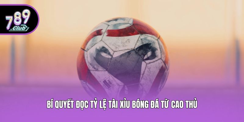 Bí quyết đọc tỷ lệ tài xỉu bóng đá từ cao thủ