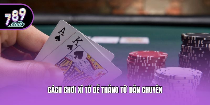Cách chơi Xì Tố dễ thắng từ dân chuyên