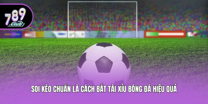 Soi kèo chuẩn là cách bắt tài xỉu bóng đá hiệu quả